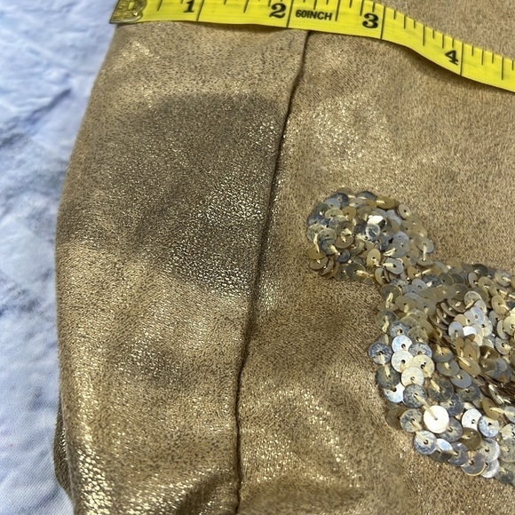 Disneyland 50th gold purse and Minnie Mouse ears - Picture 9 of 11